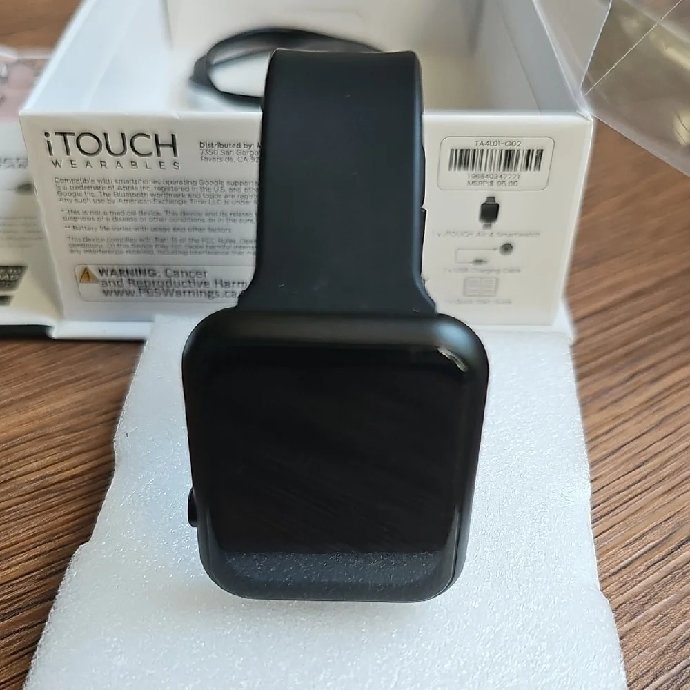 iTouch Air 4 Black Smartwatch